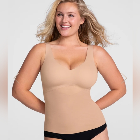 Honeylove Liftwear Tank XL, Color Ivory, Shape Wear - Picture 4 of 5